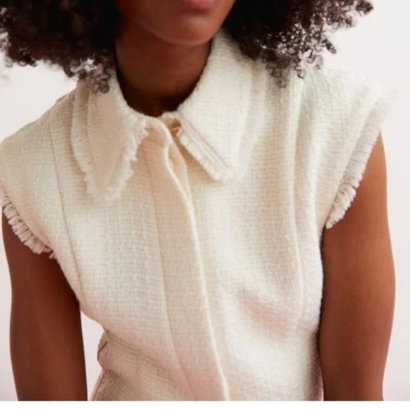 H&M Bouclé Wool-blend Dress NWT - Picture 2 of 8